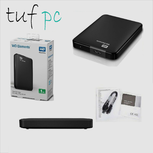 هارد اکسترنال وسترن دیجیتال مدل Elements ظرفیت 1 ترابایت استوک ا Western Digital My Passport Studio External Hard Disk – 1TB
