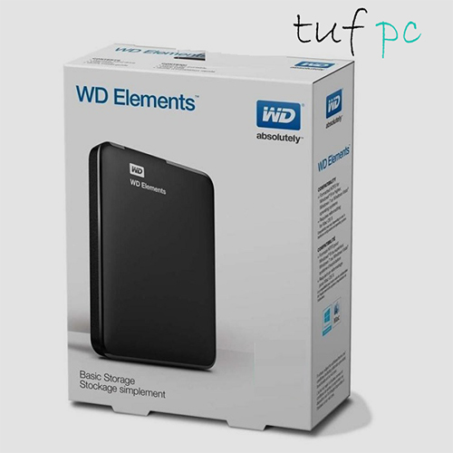 هارددیسک اکسترنال وسترن دیجیتال مدل المنتز ظرفیت 320 گیگابایت -Western Digital Elements External Hard Drive –