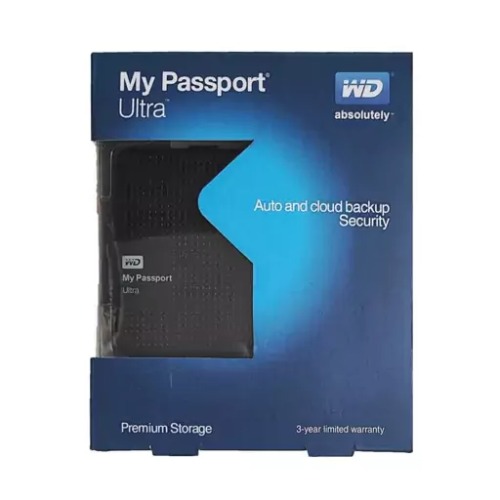 هارد اکسترنال وسترن دیجیتال مدل My Passport Ultra ظرفیت 320 گیگ تاف پی سی